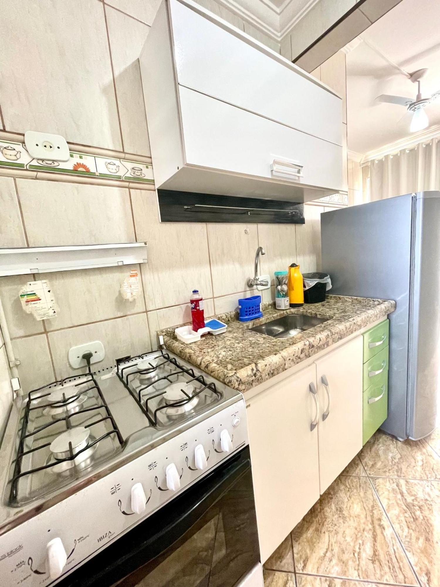 Appartamento Kitinete Em Sao Vicente Esterno foto
